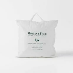 Classic European Goose Feather Pillow
