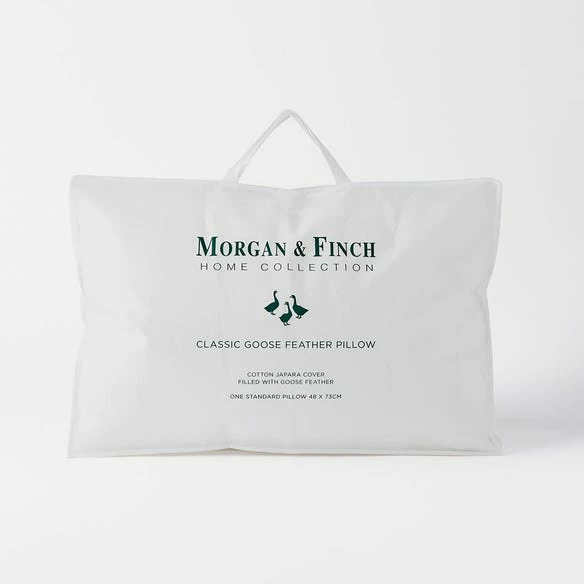 Classic Goose Feather Pillow - Image 2