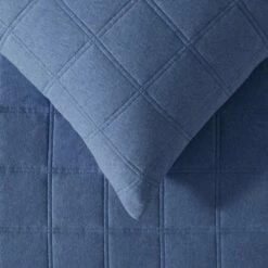 Madden Jersey Quilt Cover - Denim