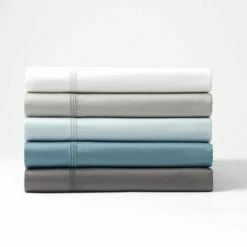 Honour 550 TC Cotton Sateen Sheet Set - Silver