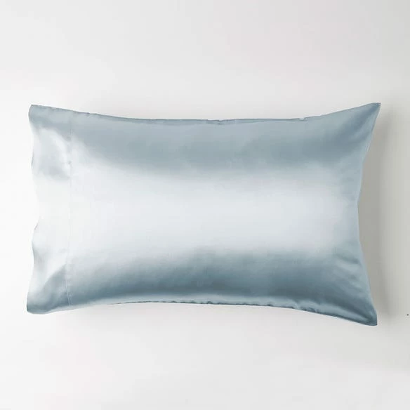 Silk Pillowcase - Baby Blue - Image 3