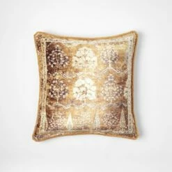 Aman Heritage Cushion - Mustard