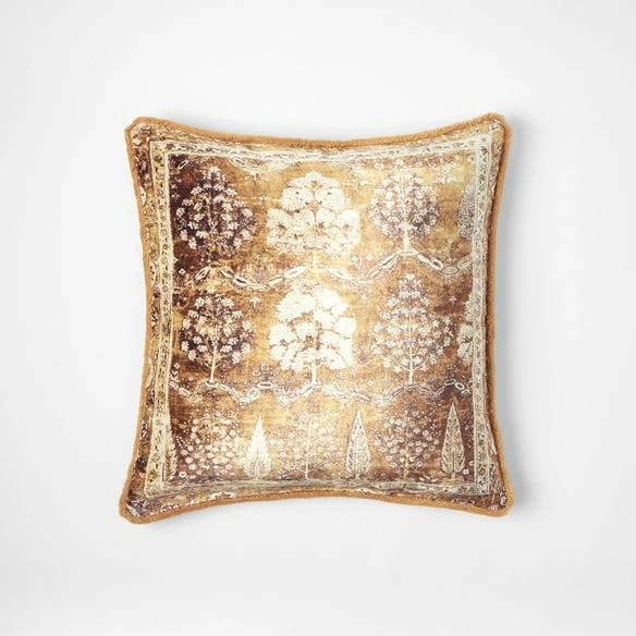 Aman Heritage Cushion - Mustard