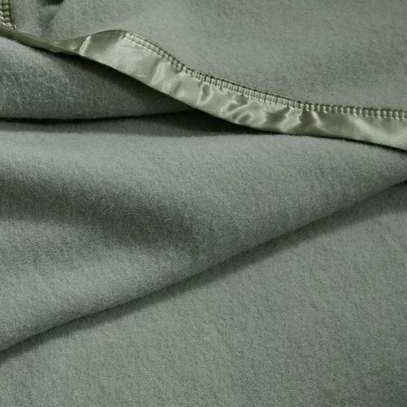 Cooper Woollen Blanket - Sage