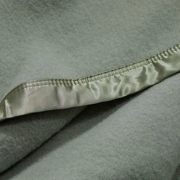 Cooper Woollen Blanket - Sage - Image 3