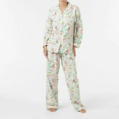 Cat Garden Flannelette Pyjamas