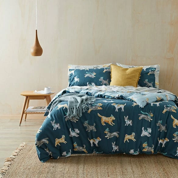 Cooper Flannelette Quilt Cover Set - Image 3