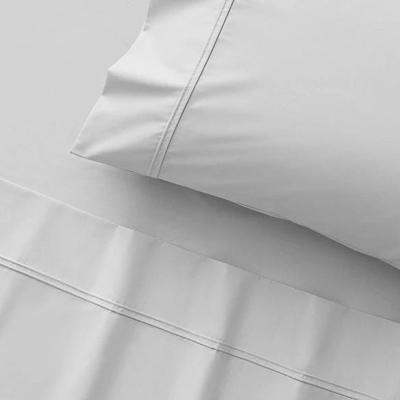Supreme 250 TC Egyptian Cotton Sheets - Silver