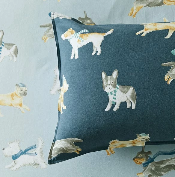 Cooper Flannelette Quilt Cover Set - Image 2